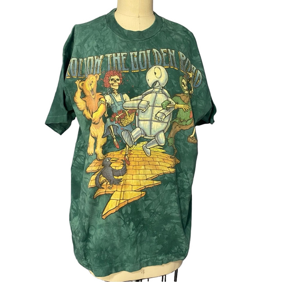 Liquid Blue Other - 90s Grateful Dead Green XL with Wizard of Oz Design liquid blue